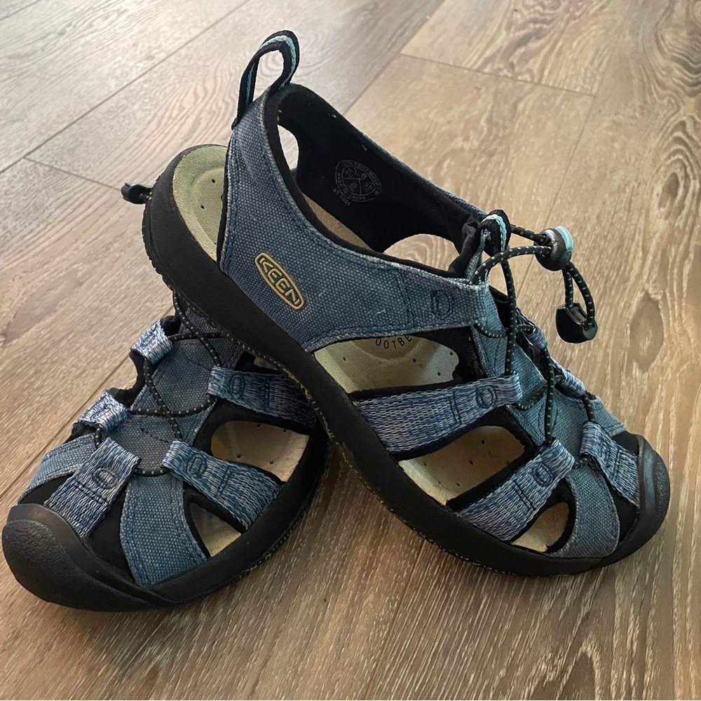 Keen Newport Denim Sandal Women's Size 8